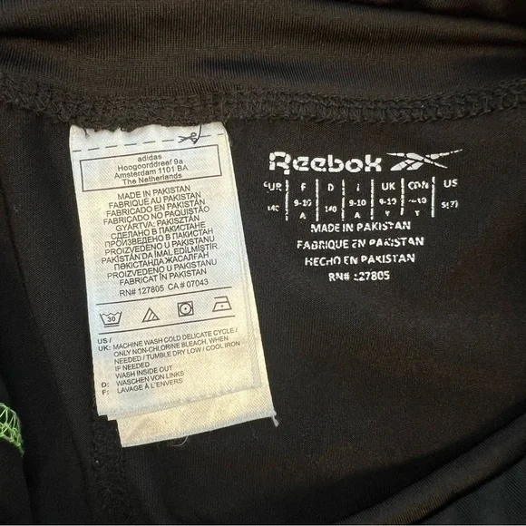 Reebok Gray and Black Shorts Set of 2, Girl’s 7 - Picture 9 of 9